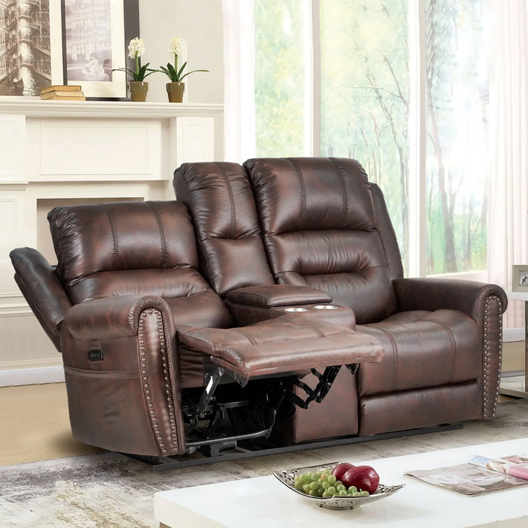 Retro 2025 recliner sofa